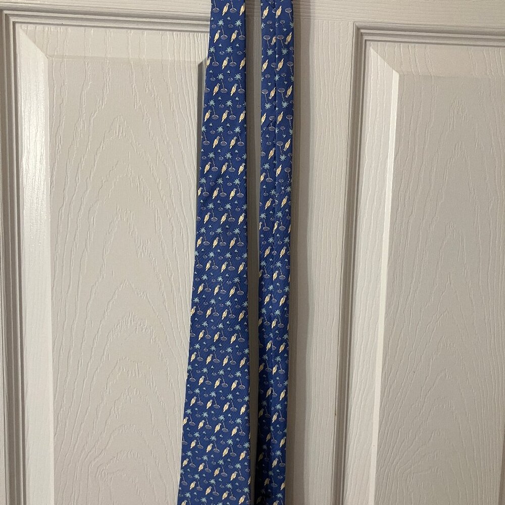 Vineyard Vines Martha's Vineyard Men' Tie Blue